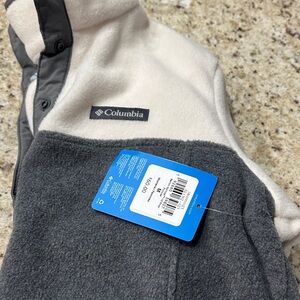 Columbia Kids Puffer Jacket - Gray and Cream